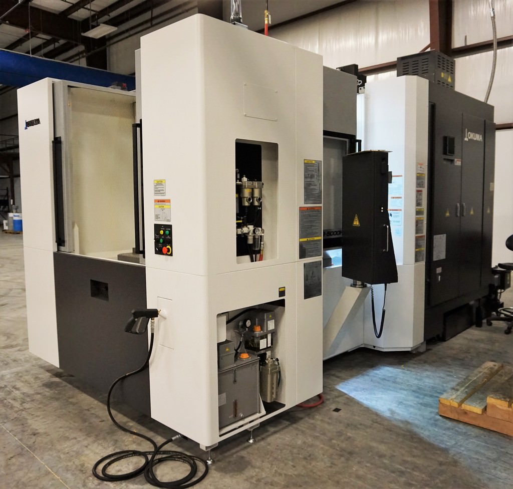 Okuma Mb 5000h Cnc 4 Axis Horizontal Machining Center Machining