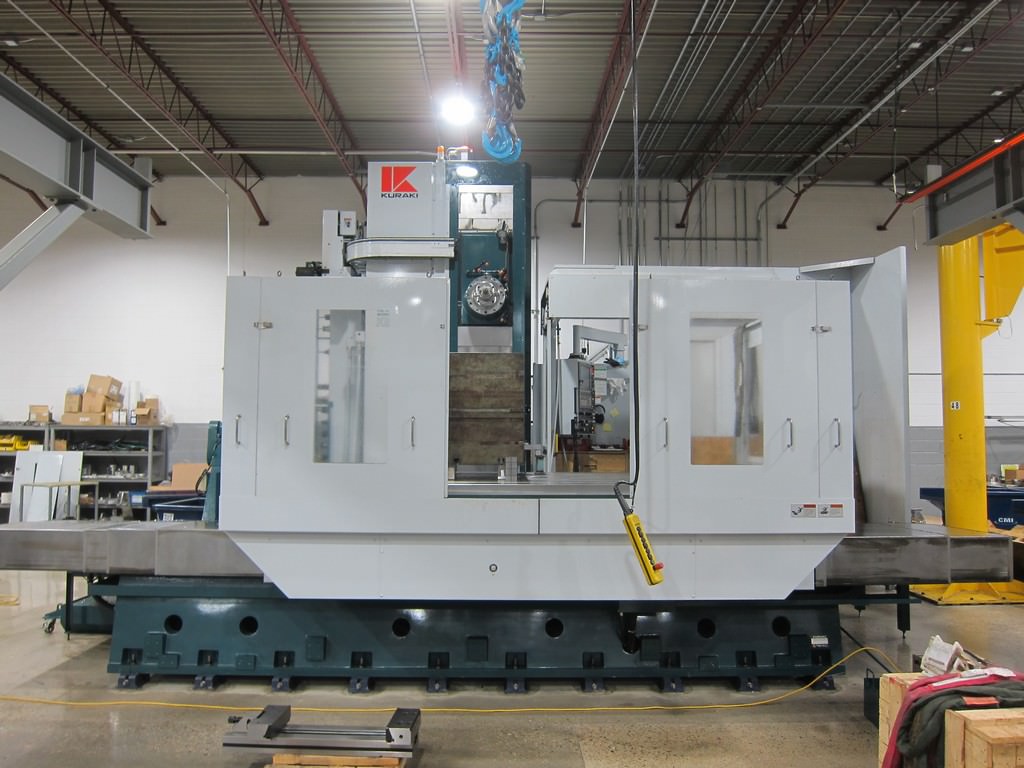 Kuraki-KBT-13A-5.12-CNC-Table-Type-Horizontal-Boring-Mill