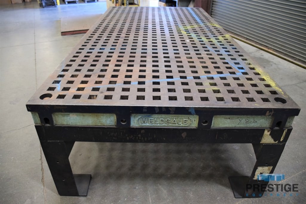 Weldsale 10' x 5' Welding Table Floor Plates & Work Tables Ref 30856